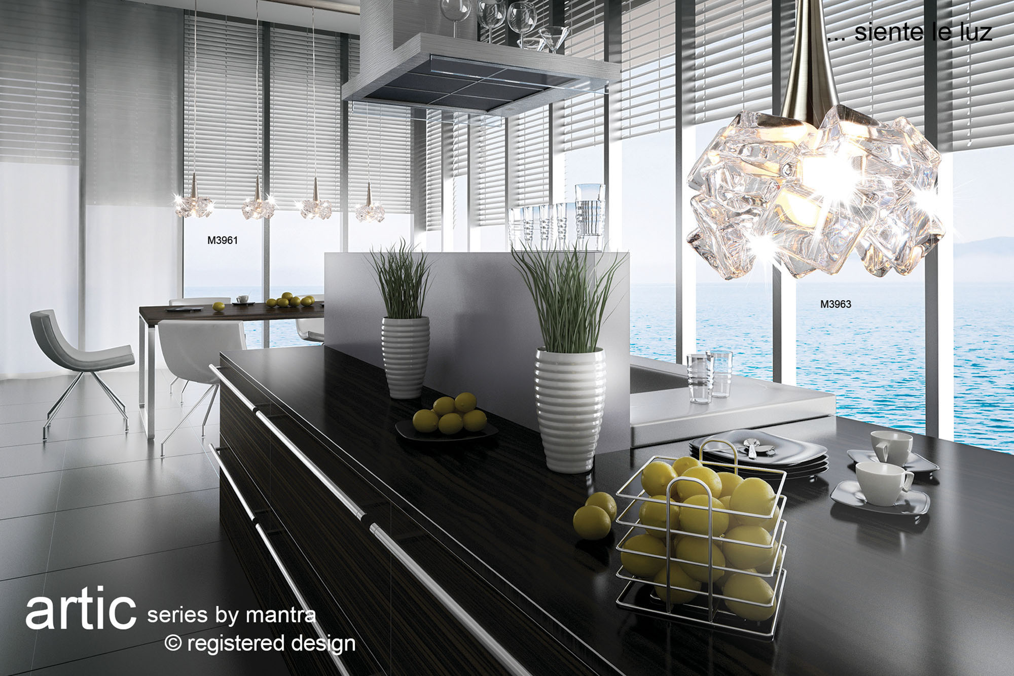 Artic Ceiling Lights Mantra Multiple Pendant Artic Ceiling Lights Mantra Multiple Pendant